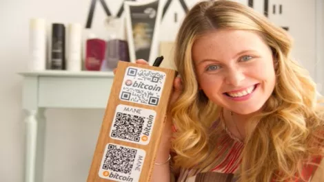 Cut, blow dry and Bitcoin for Wellington hair salon...