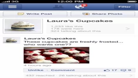 Facebook launches 'pages manager' for iPhone