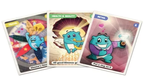 GrabOne Facebook app plays on trading card craze