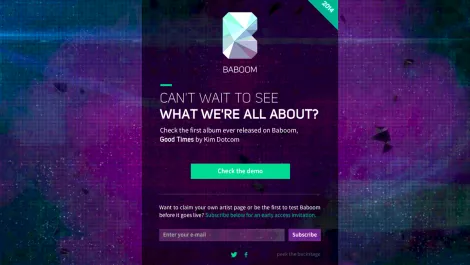 Come on Dotcom let the good times roll…