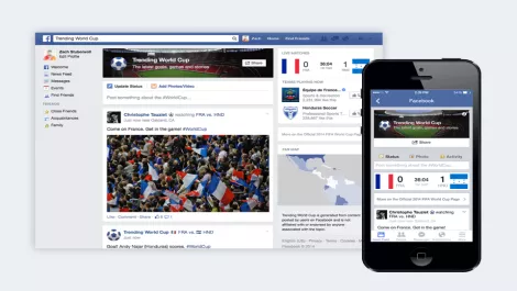 Football-mad Kiwis to join World Cup conversation on Facebook