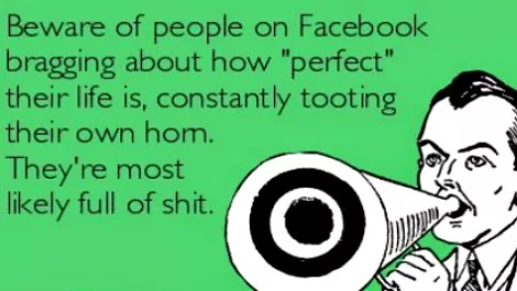 This is why you shouldn't take people's Facebook lives seriously