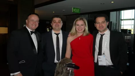 Hewlett-Packard Enterprise's Australian partners celebrate