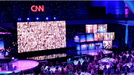Christie MicroTiles provide heroic 256 square foot backdrop
