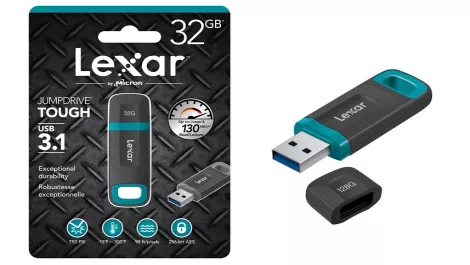 Lexar JumpDrives get tough