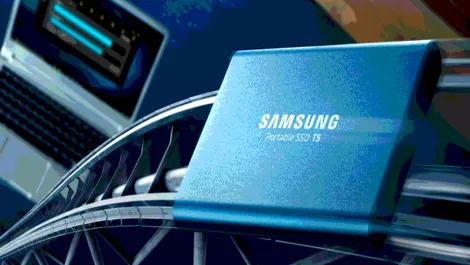 Transfer data at light-speed: Samsung's portable SSD T5 is here!