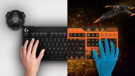 Logitech's latest keyboard kit works in VR