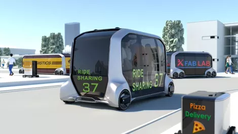Toyota's bus of the future may deliver your pizza