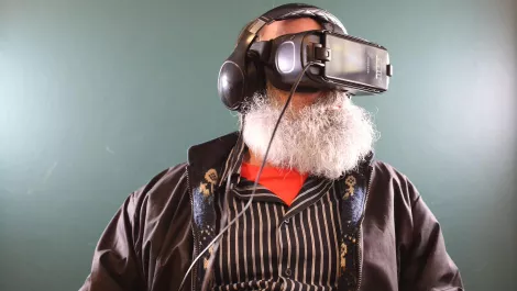 Aged care residents live out their dreams in virtual reality