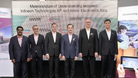 Arrow Electronics and Infineon to provide ANZ startup support