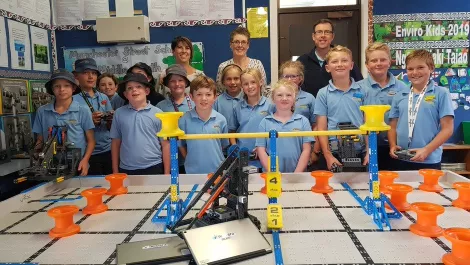 This Feilding school has just won an international robotics award (again!)