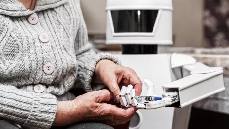Workers want robots, not people, to help manage COVID-19 stress - study