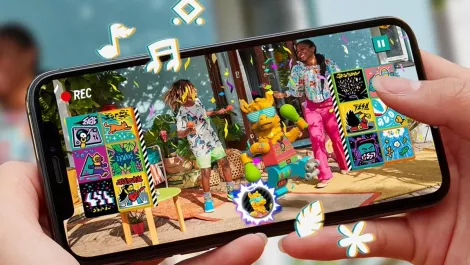 LEGO's minifigs & AR turn kids into music video masters