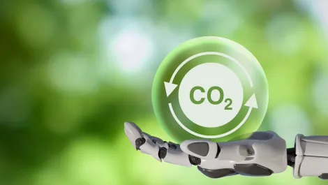 What has AI technology got to do with carbon footprint?