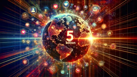 Global social media users surpass 5 billion mark, reports Digital 2024