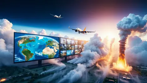 TV & video streaming emissions double airline industry