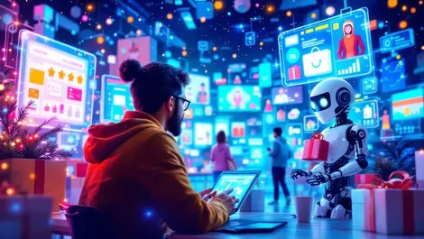 AI bots drive 57% of holiday shopping traffic, study finds