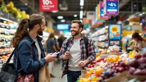 UK shoppers regain confidence as in-store ads & loyalty rule