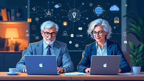 Senior UK freelancers over 50 lead the way in AI adoption