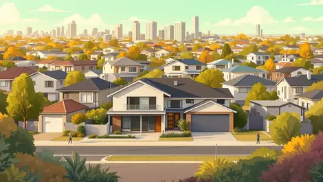 Ten Australian suburbs edging towards $1 million homes